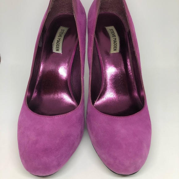 Steve Madden Shoes - Steve Madden pink suede pumps Steve Madden Shoes - Steve Madden pink suede pumps